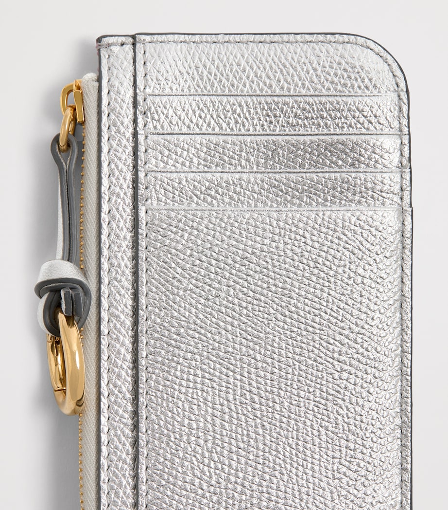 Valentino Garavani Embroidered Floral Card Holder Image 5
