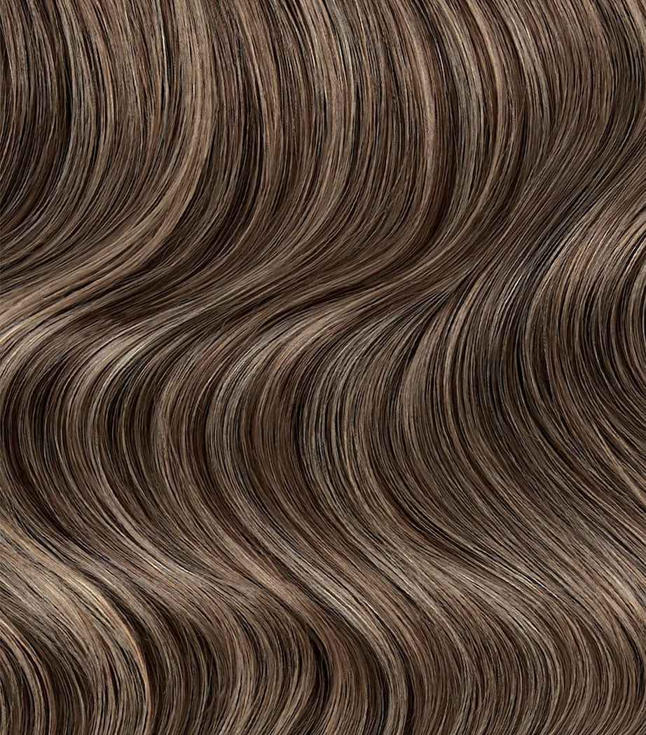 x Huda BARELY THERE Clip-In Mini Fringe DESERT DUNE Image 2