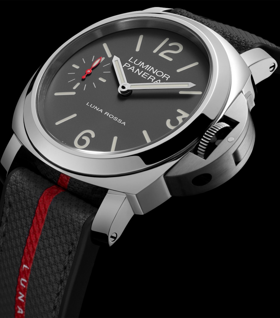 Stainless Steel Luminor Tre Giorni Luna Rossa Watch 44mm GREY Image 5
