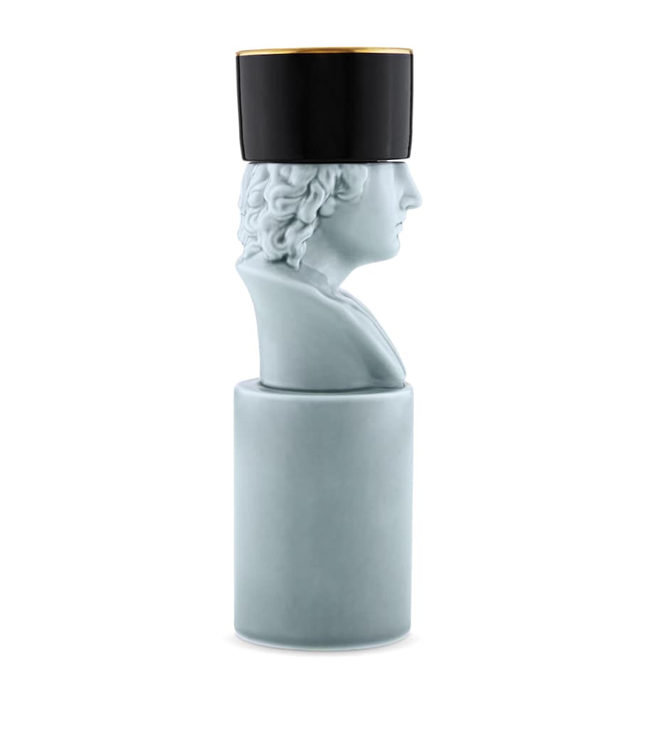 GINORI 1735 Porcelain Il Letterato Candle Holder Image 4