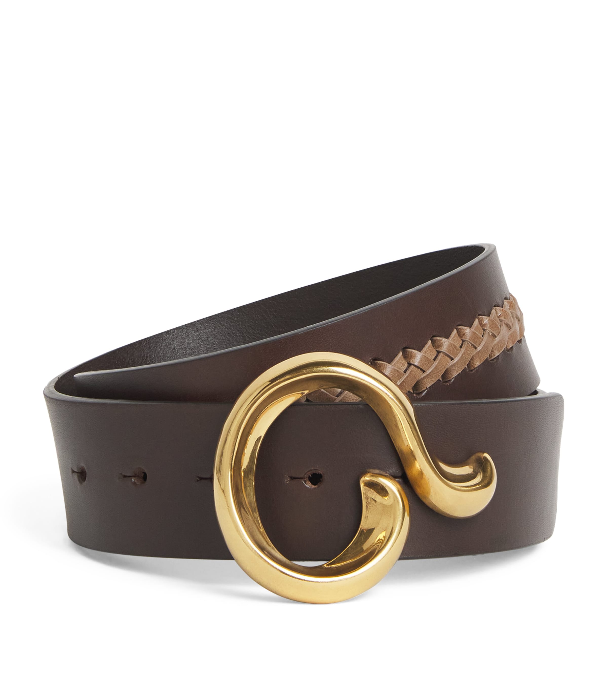Etro Paisley Hardware Waist Belt Marrone Image 1
