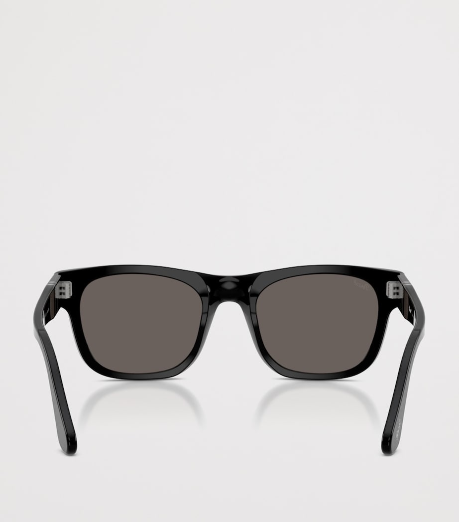 Persol PO3269S Rectangle Sunglasses Black Image 4