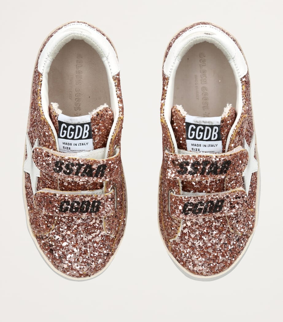 Glitter Old School Sneakers BRONZE Image 4