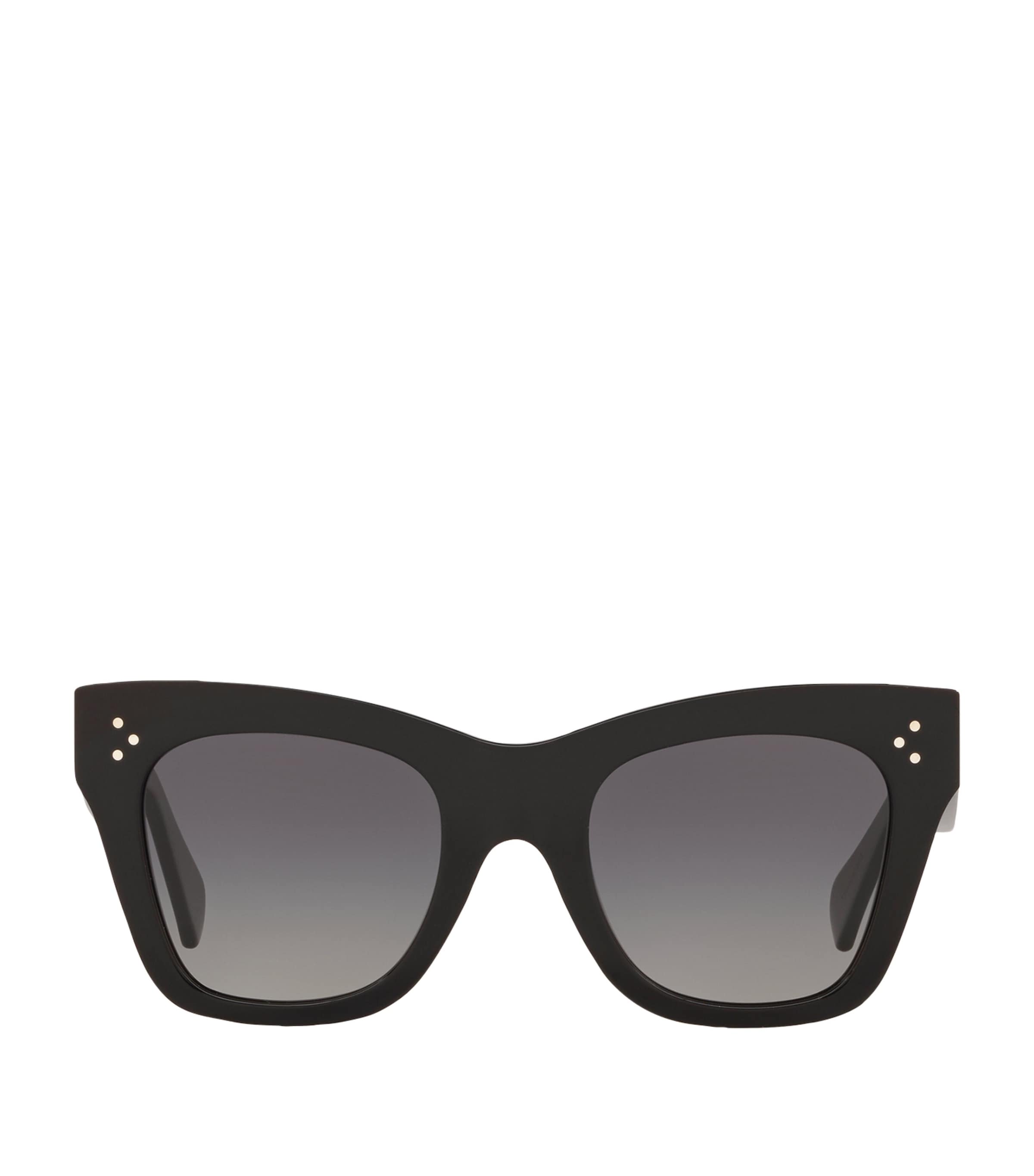 Celine Cat Eye Sunglasses Black Image 1