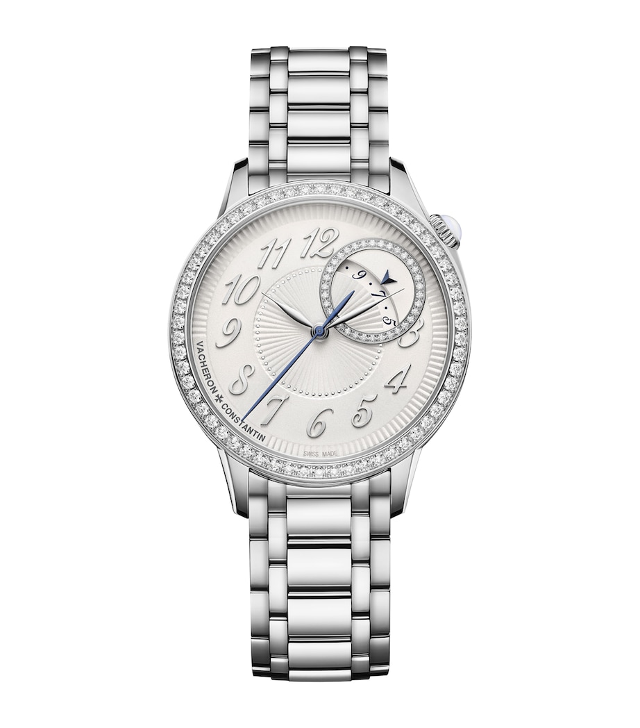 Vacheron Constantin Stainless Steel and Diamond Egérie Watch 35mm Stainless Steel Image 1
