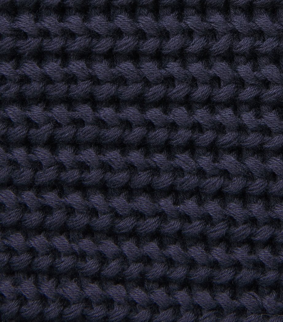 ME+EM Womens Organic Cotton Weekend Sweater Navy Image 6