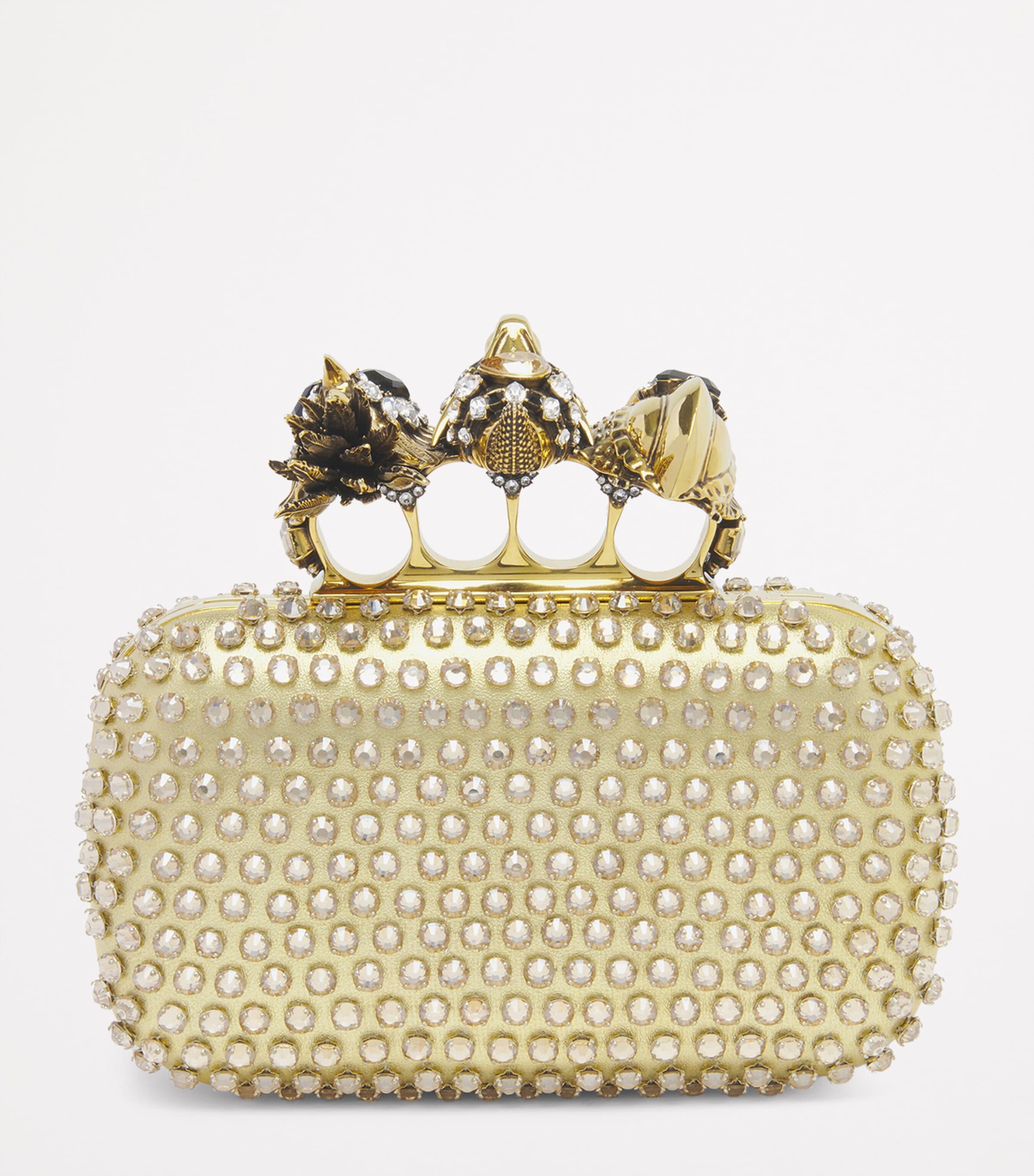 Crystal Bosch Knuckle Clutch Bag 8490 Image 2