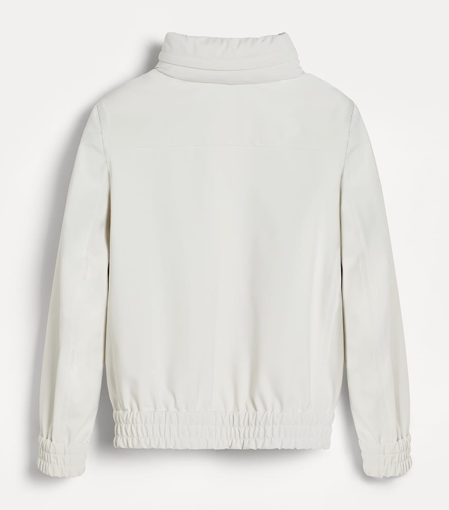 Brunello Cucinelli Kids Water-Resistant Zip-Up Jacket (4-6 Years) Image 2