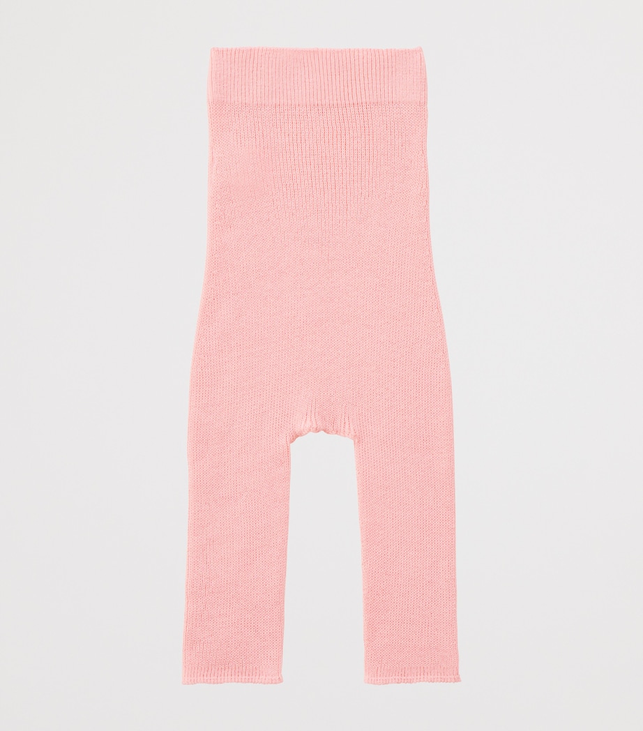 Miki House Cotton Knit Leggings (6 Months) Image 2