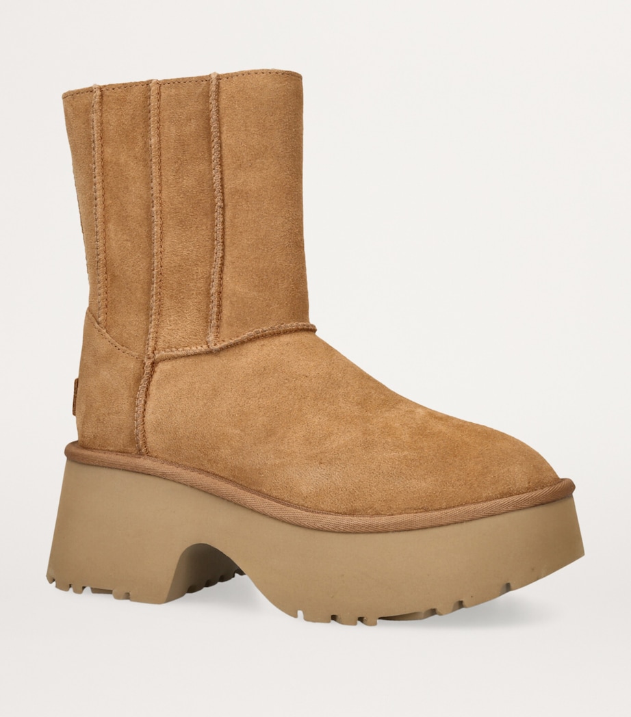 Suede Classic New Heights Boots 70 CHESTNUT Image 3
