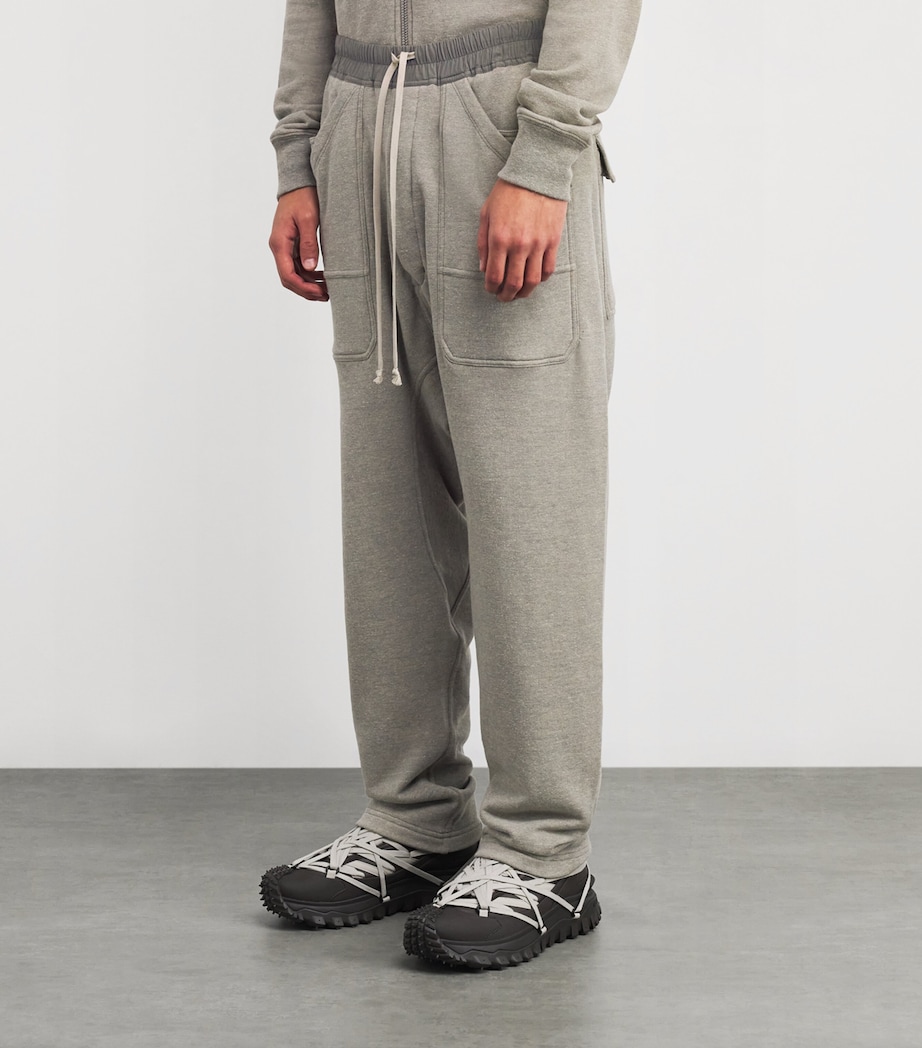Jersey Classic Cargo Sweatpants GREY MELANGE - 178 Image 3