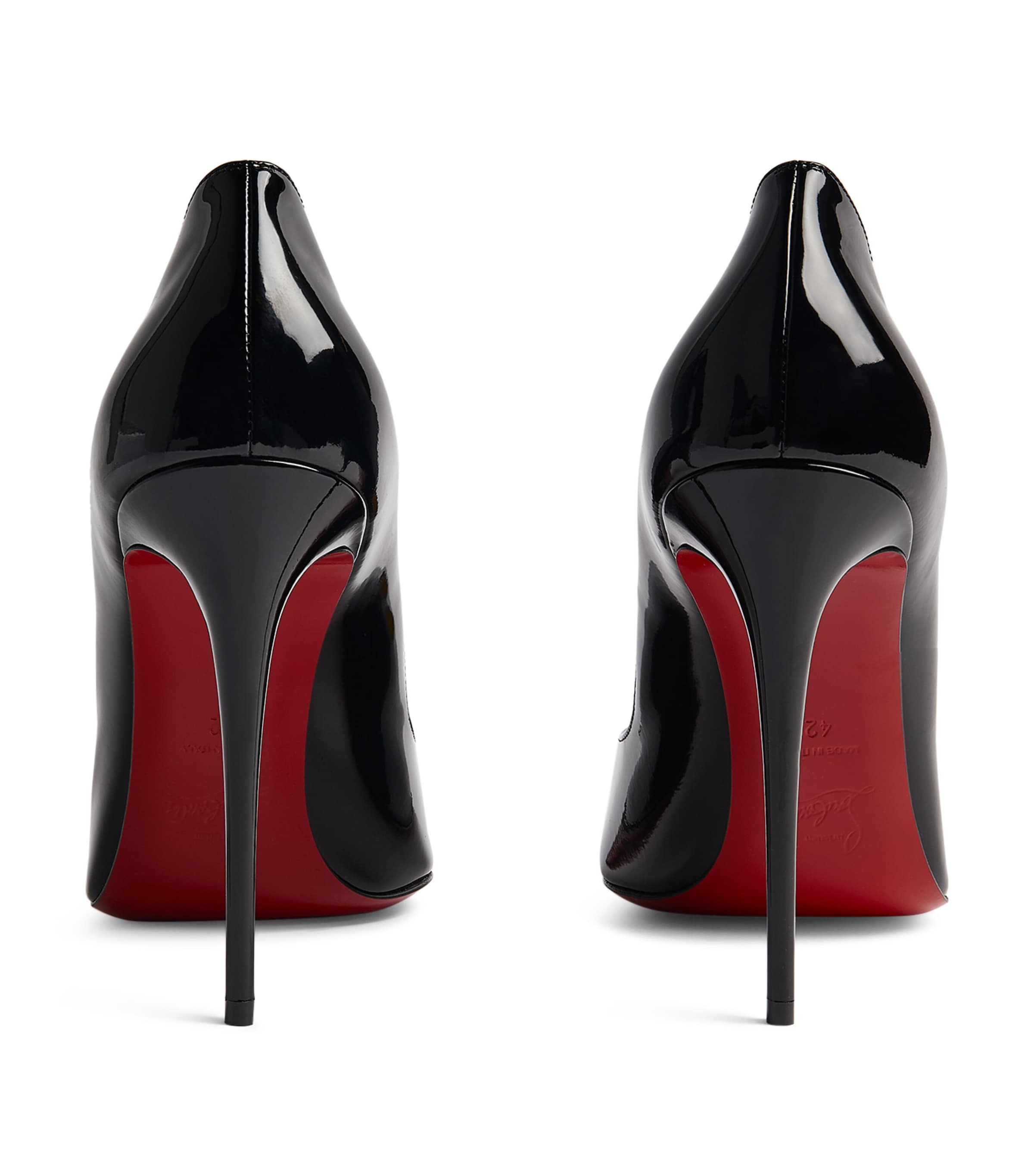 Hot Chick Patent Leather Pumps 100 BK01 Image 3