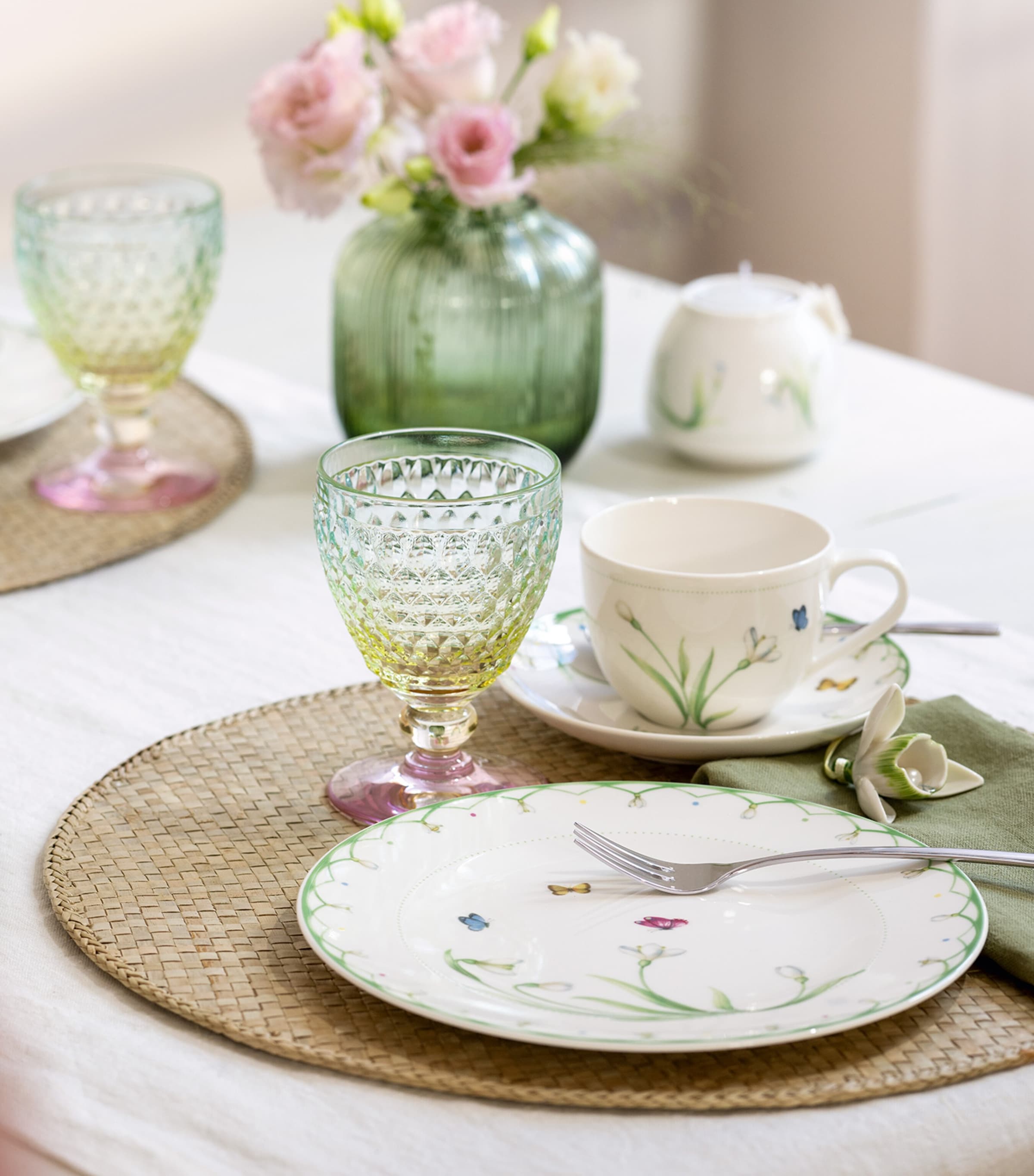 Set of 4 Boston Pearl Red Wine Glasses (200ml) MULTI Image 4