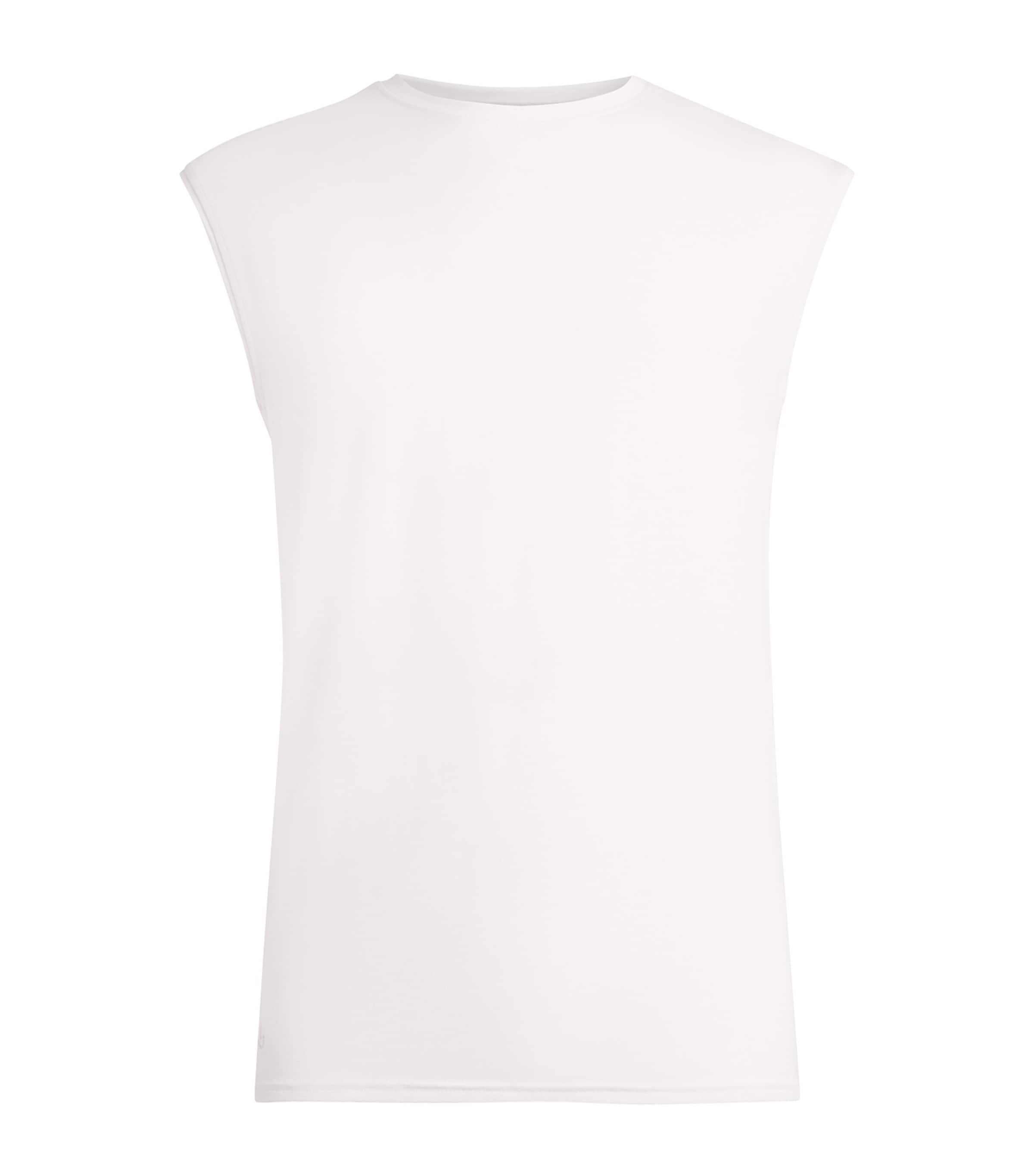 Cap-Sleeve T-Shirt WHT WHITE Image 1