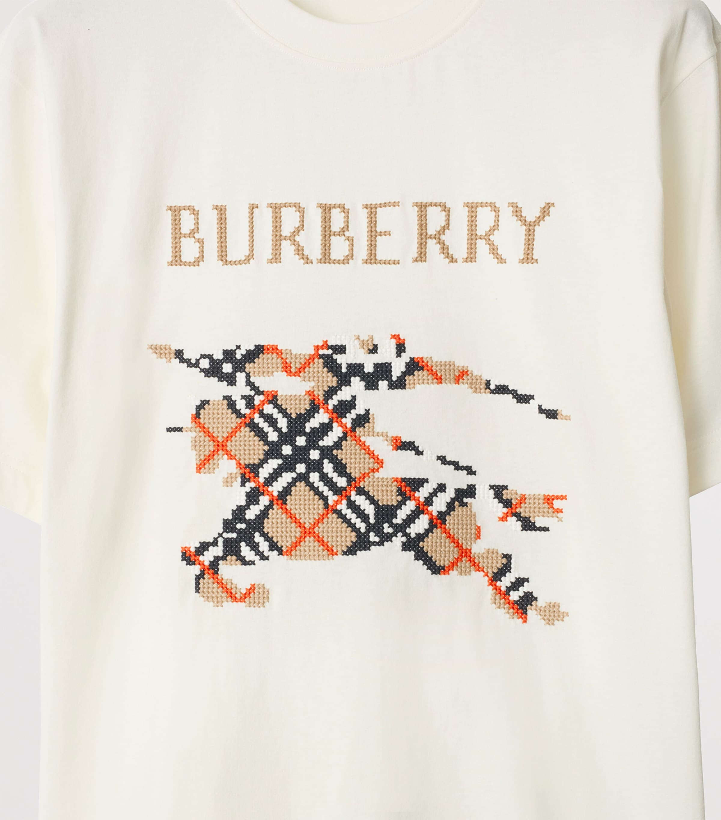 Burberry Short Sleeves T-shirt With Logo In Brown
