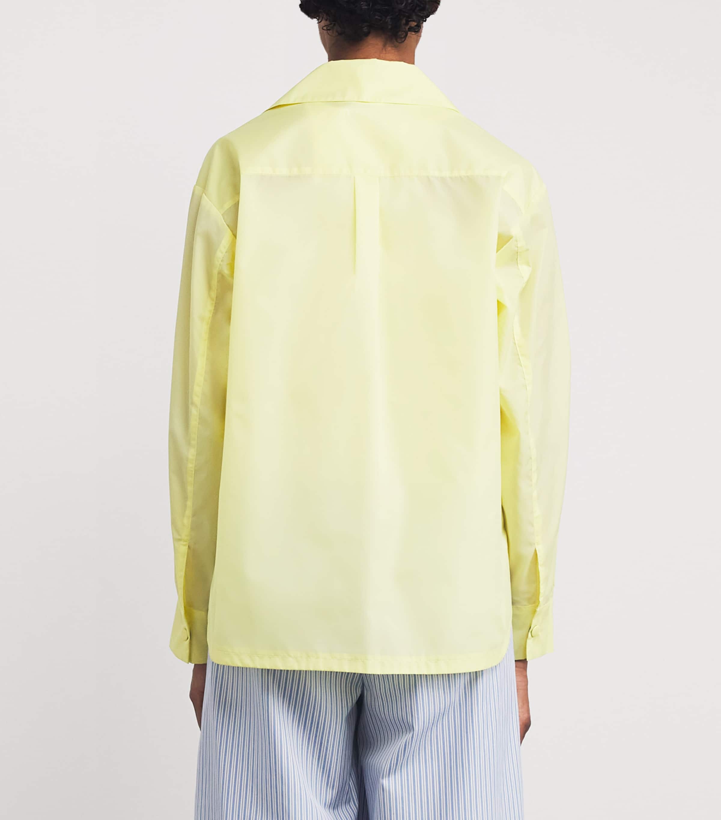 Nylon Overshirt LIME Image 4