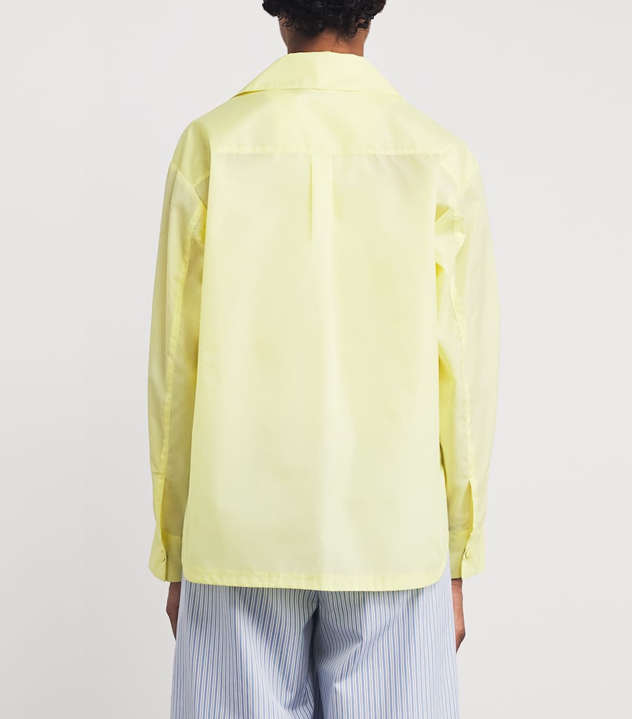 Nylon Overshirt LIME Image 4