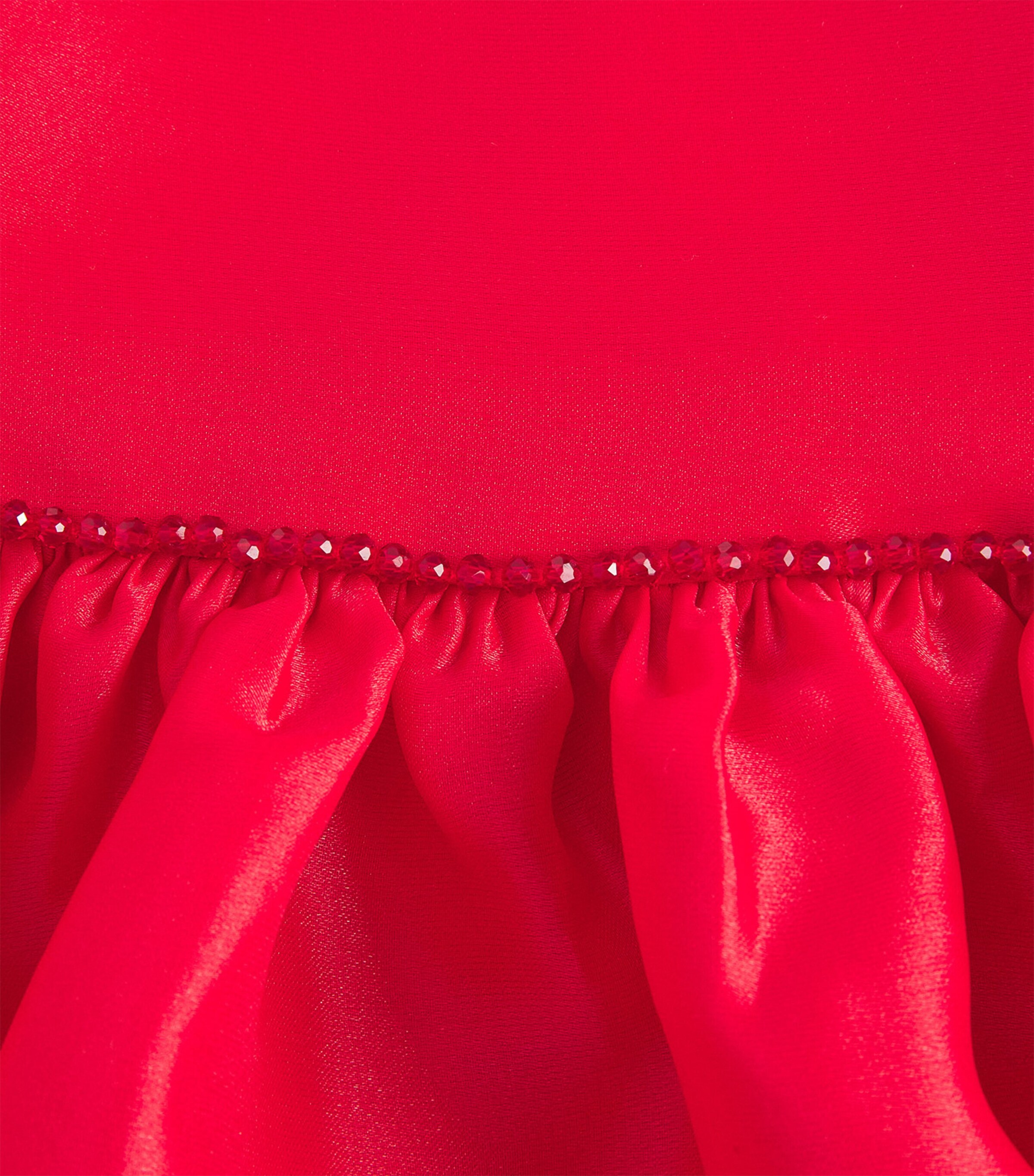 Bimbalo Ruffled-Sleeve Dress (2-14 Years) Red Image 3