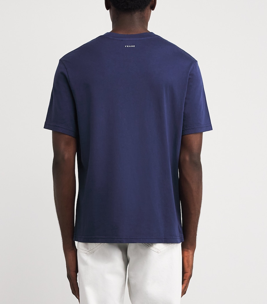 x Sotheby's Cotton Collector T-Shirt NAVY Image 4