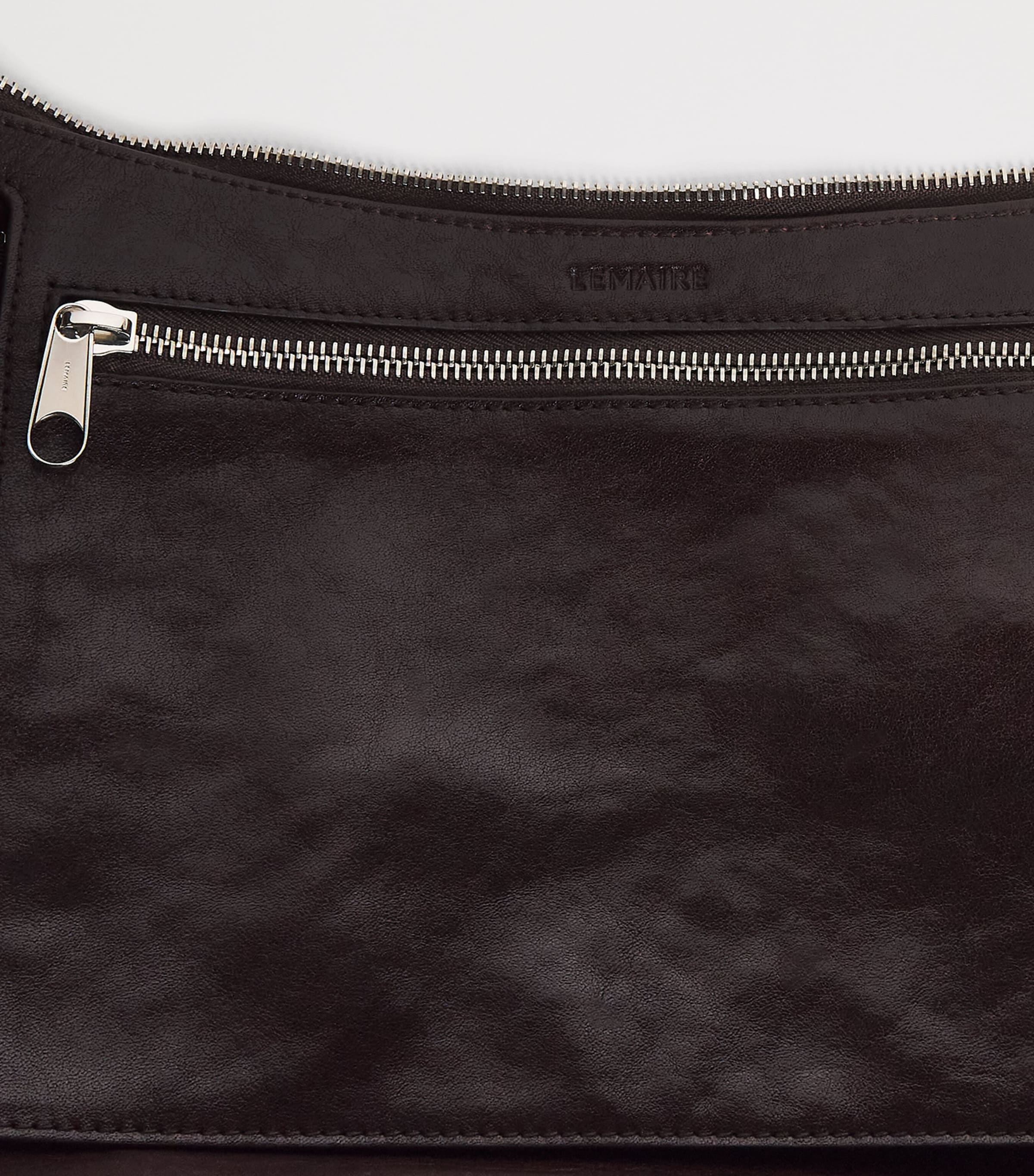 Lemaire Small Leather Belted Shoulder Bag Chianti Image 5