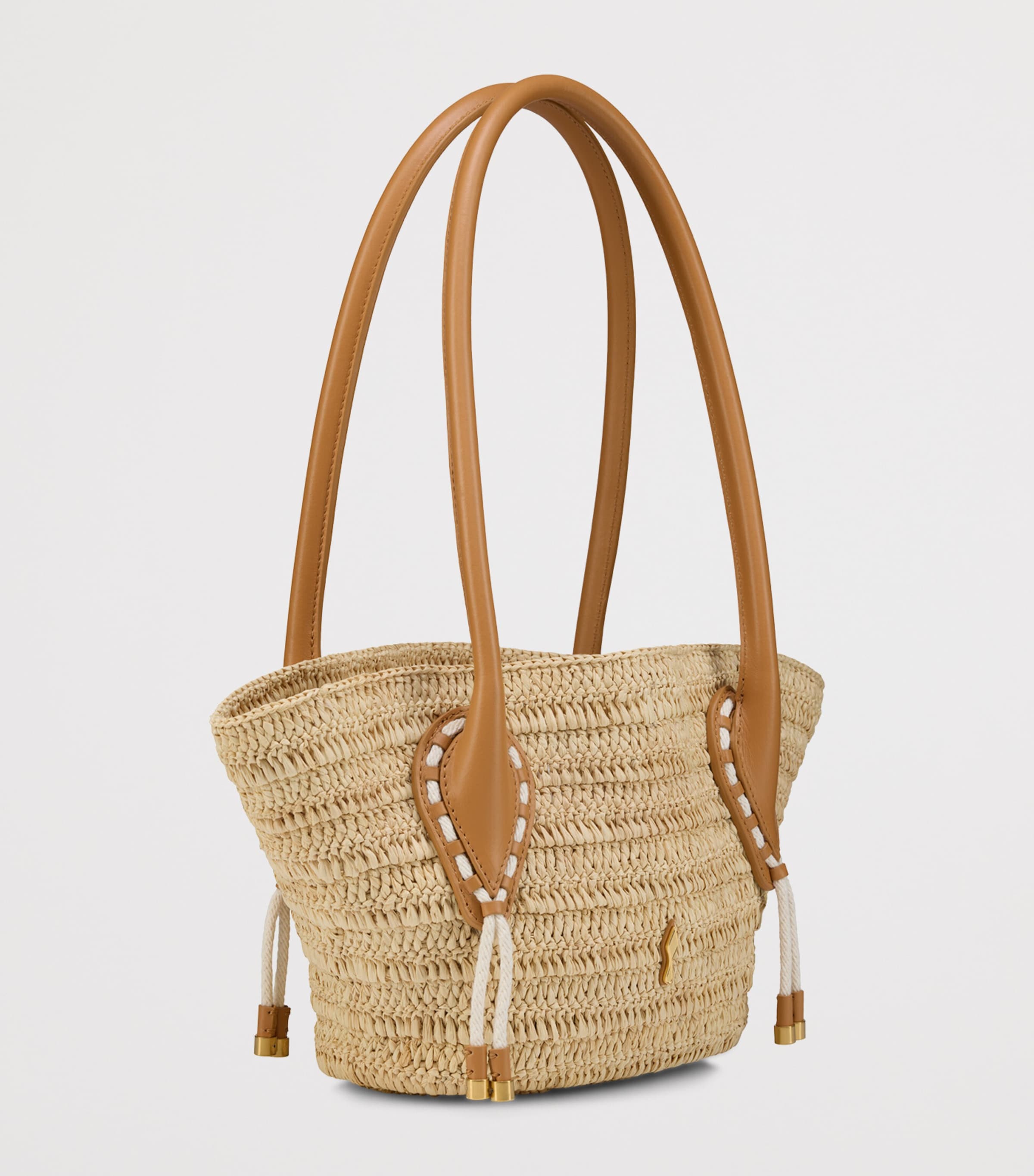 Christian Louboutin Venus Mini Raffia Basket Bag Image 2