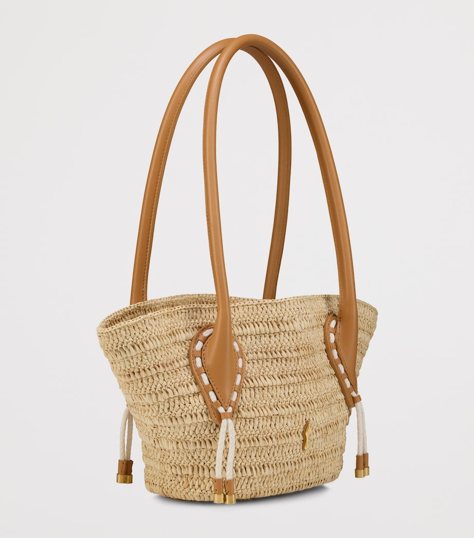 Christian Louboutin Venus Mini Raffia Basket Bag Image 2