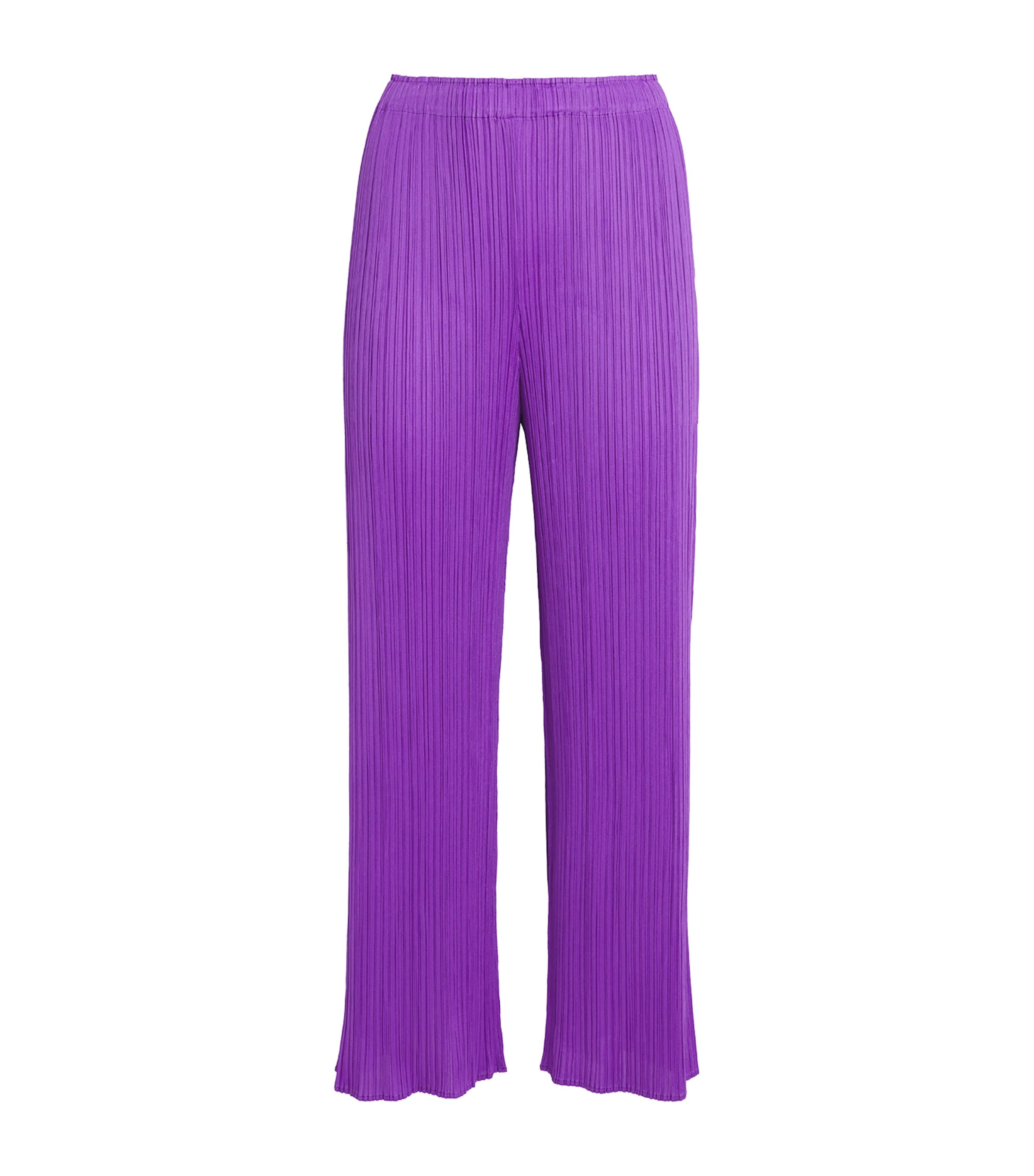 Monthly Colors August Wide-Leg Trousers LIGHT PURPLE Image 1