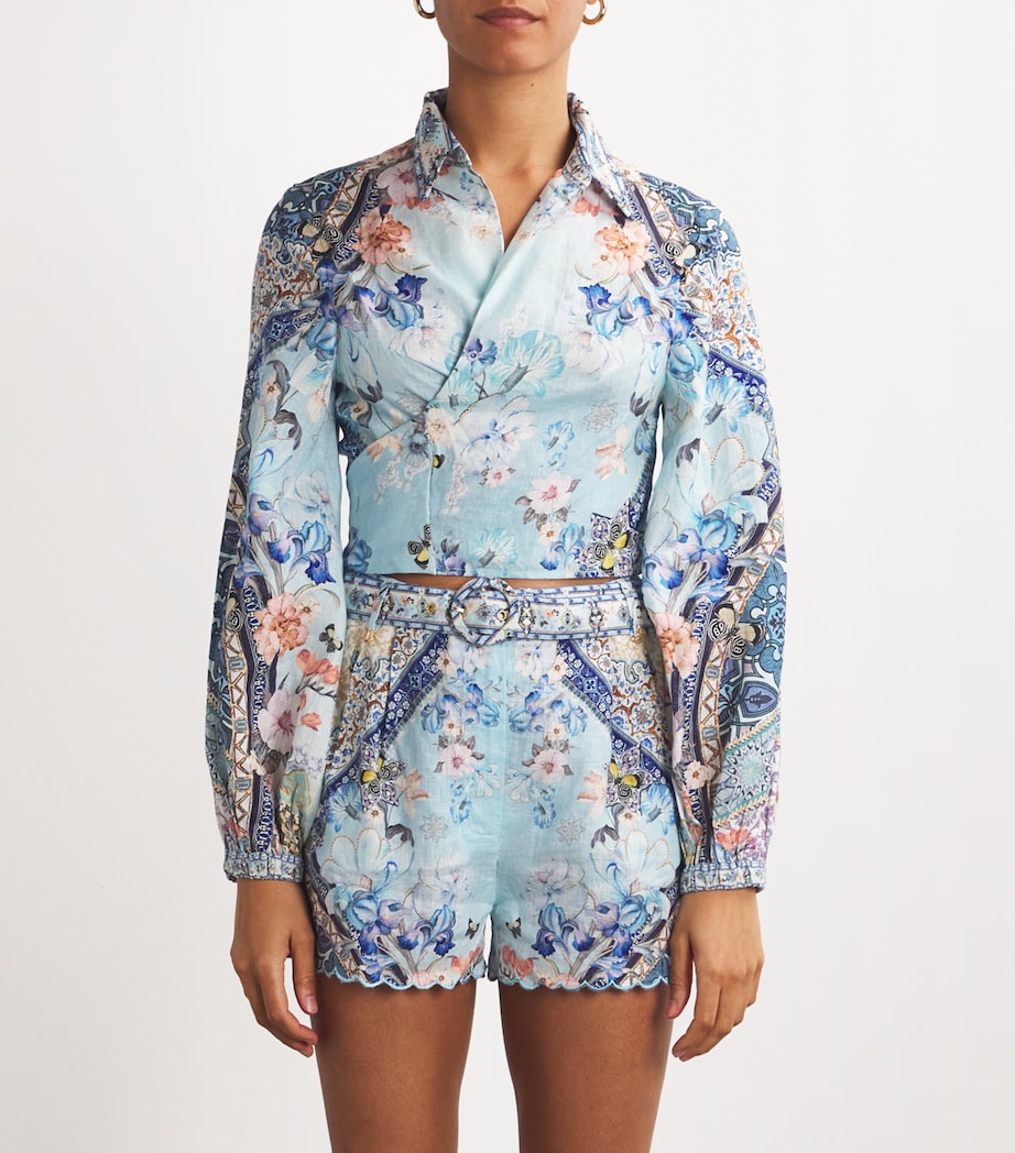 Camilla Womens Silk Wrap Shirt Almanpal Image 2