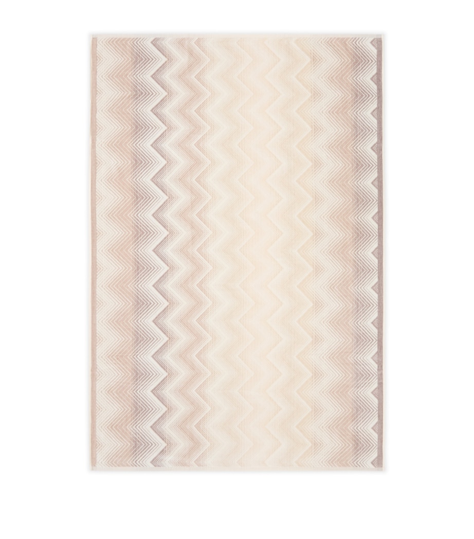 Missoni Home Marea Bath Sheet (100cm x 150cm) Natural/cream Image 1
