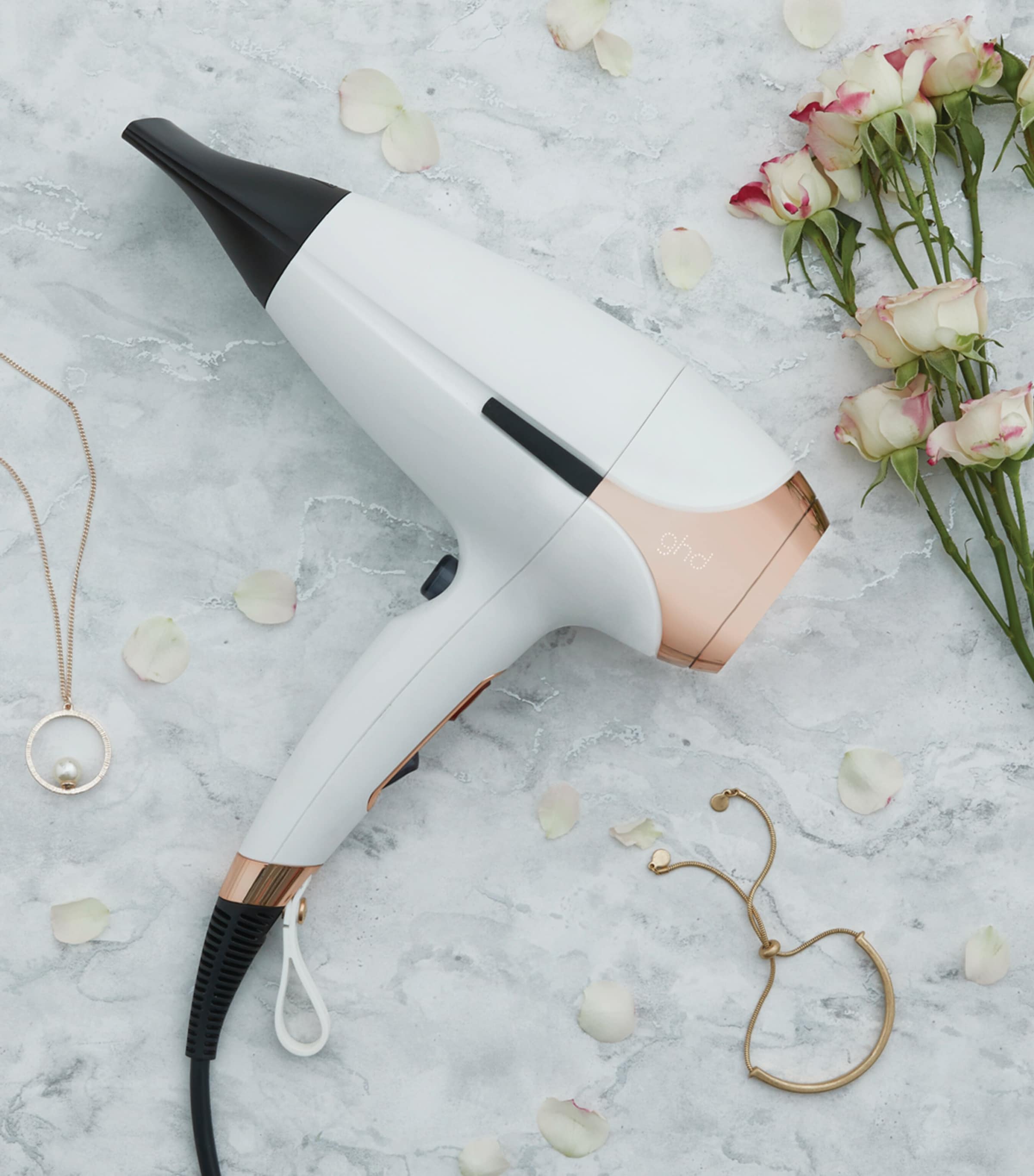 Helios Professional Hairdryer WHITE Image 2