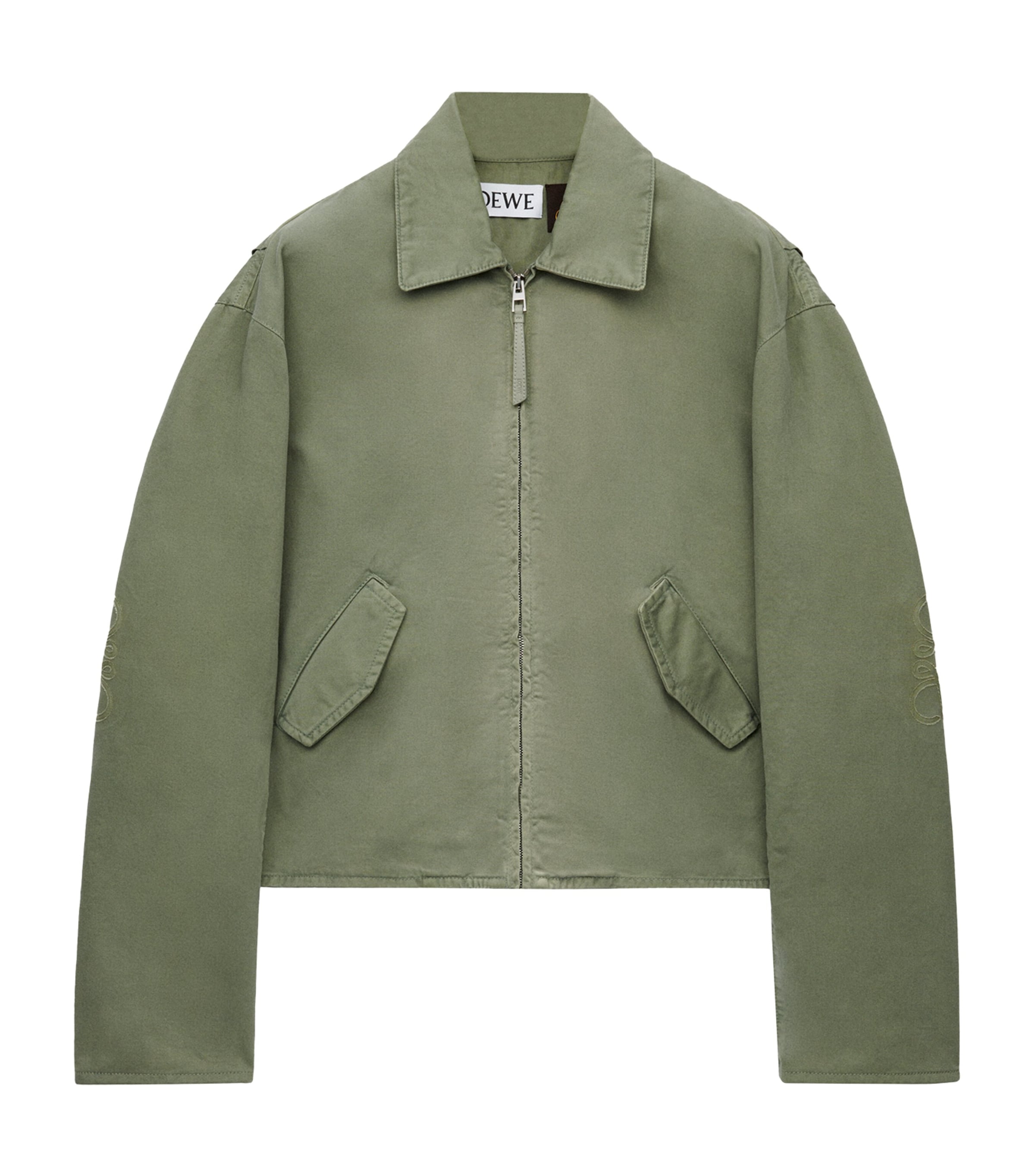 LOEWE x Paula's Ibiza Cotton Twill Anagram Jacket | Harrods US LOEWE x Paula's Ibiza Cotton Twill Anagram Jacket | Harrods US