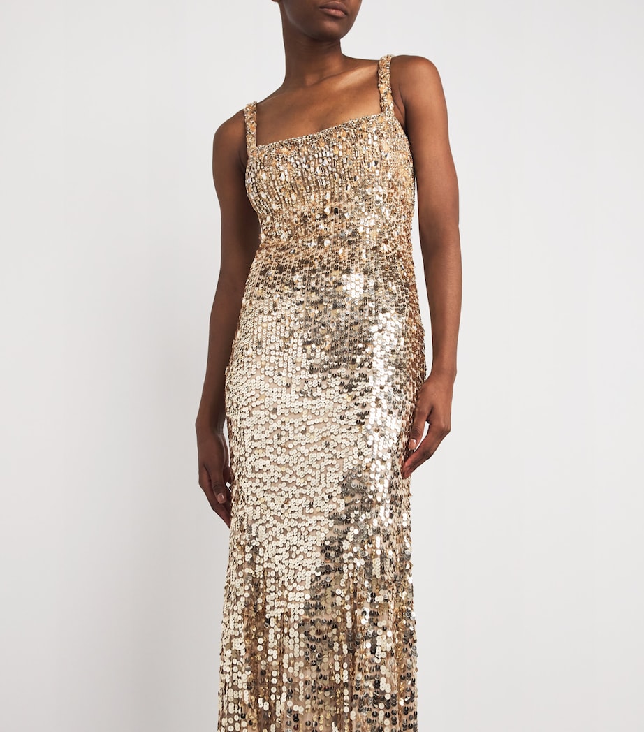 Beaded Mirabeau Maxi Dress 2120 CSHMRE T G BDNG Image 4