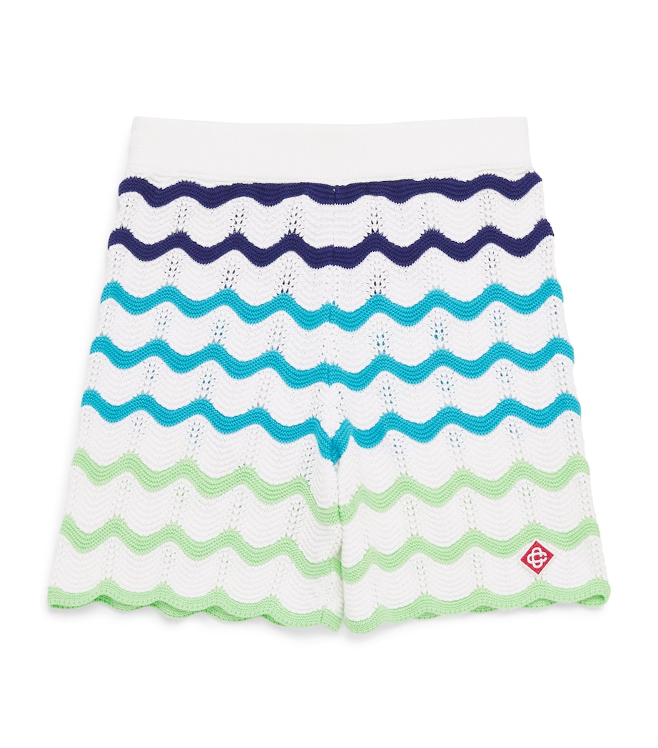Casablanca Kids Cotton Crochet Shorts (3-14 Years) Image 1