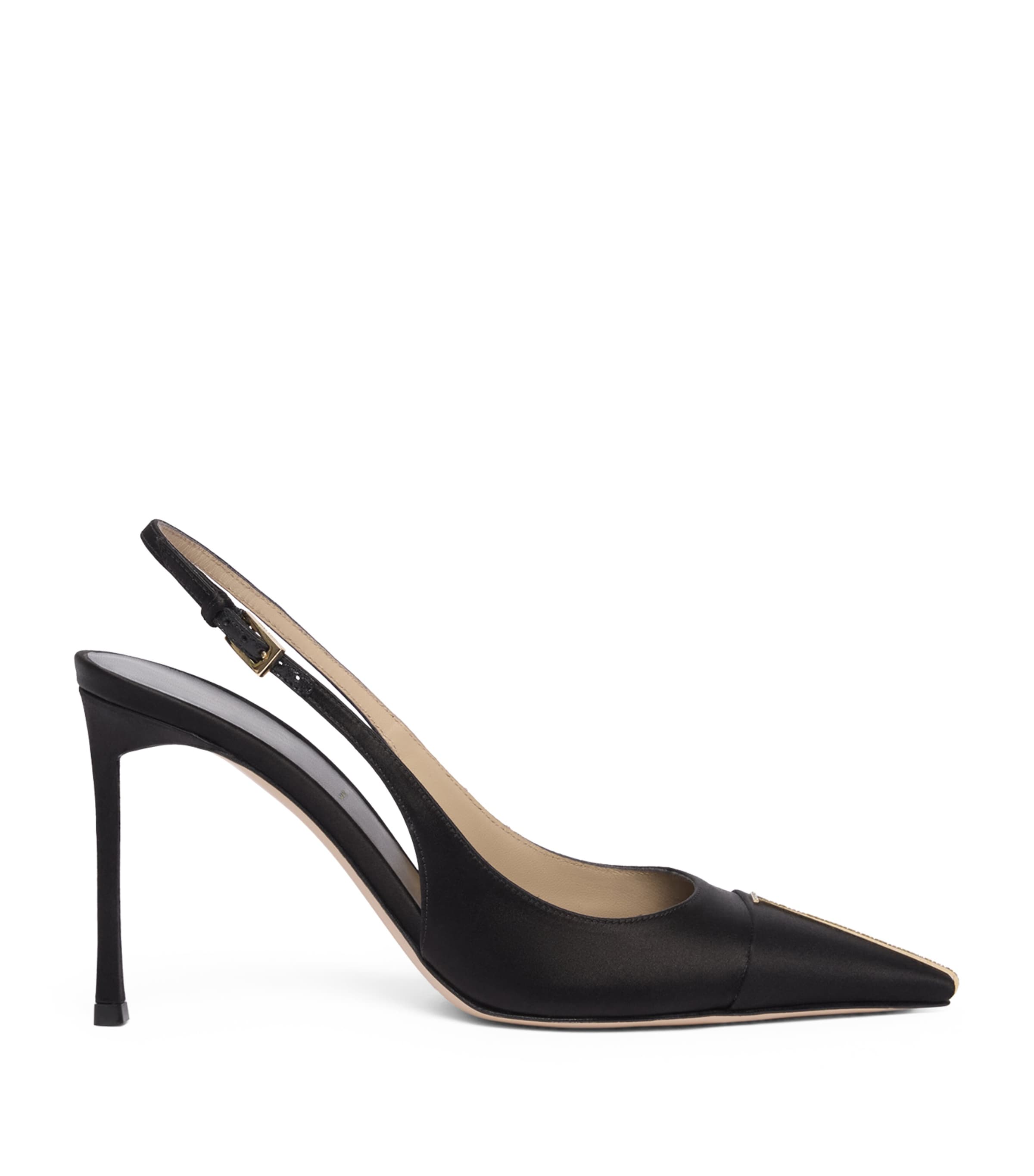 TOM FORD Satin Slingback Pumps 105 Ntn Image 1