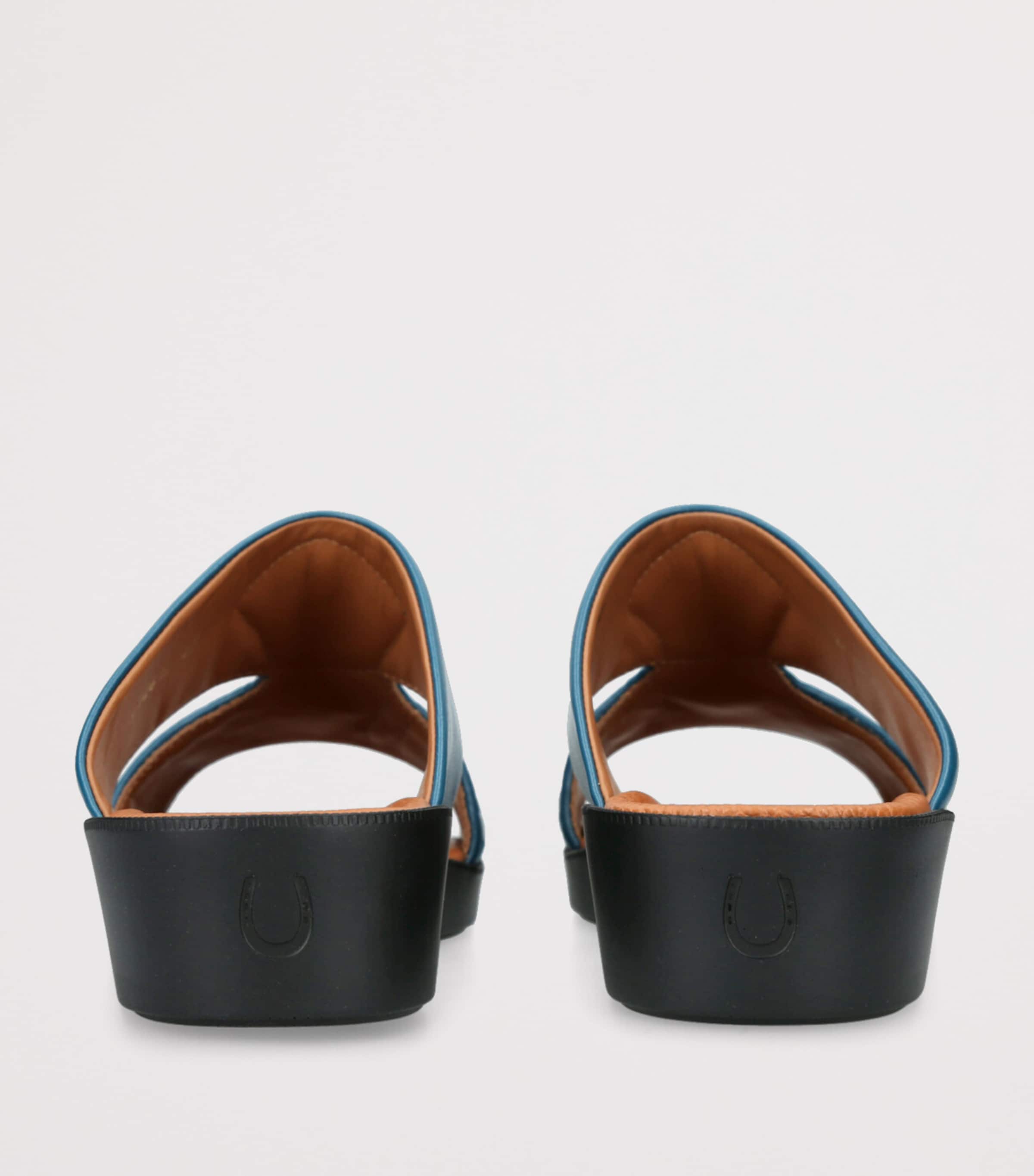 Brotini Intrecciato Leather Mastro Sandals Blue Other Image 2