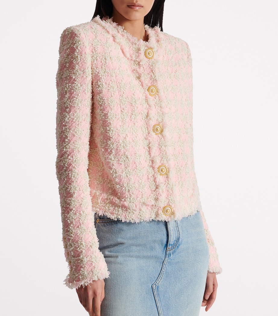 Tweed Jacket OHP ROSE/BEIGE Image 7