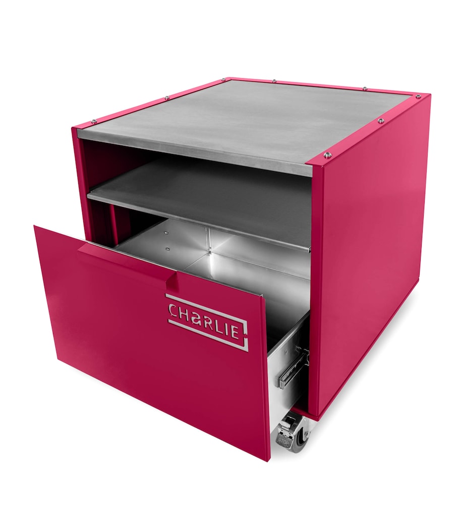 Charlie Outdoor Island Cabinet RHUBARB Image 2