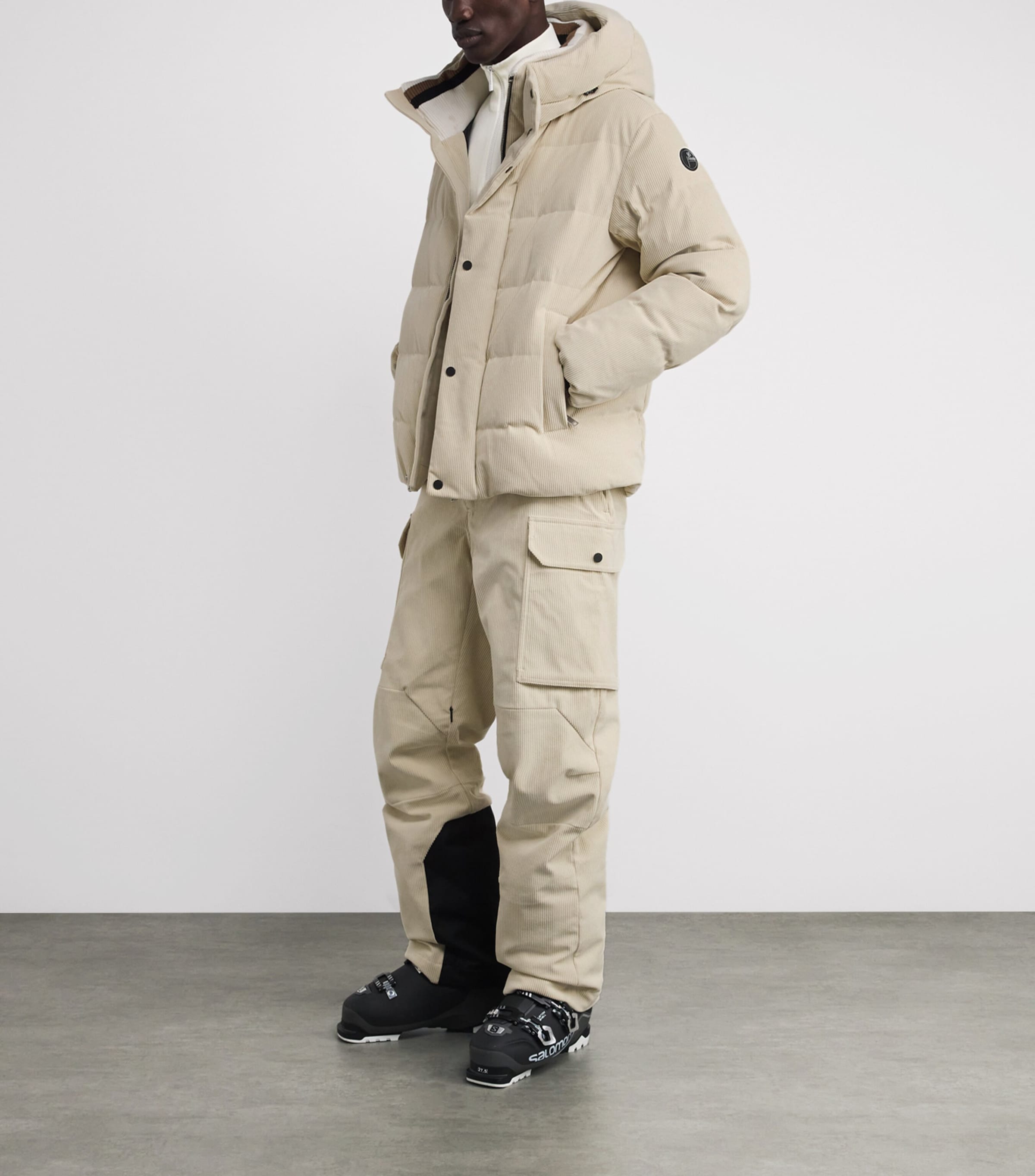 Corduroy Atila Down Jacket 10900 DESERT Image 2