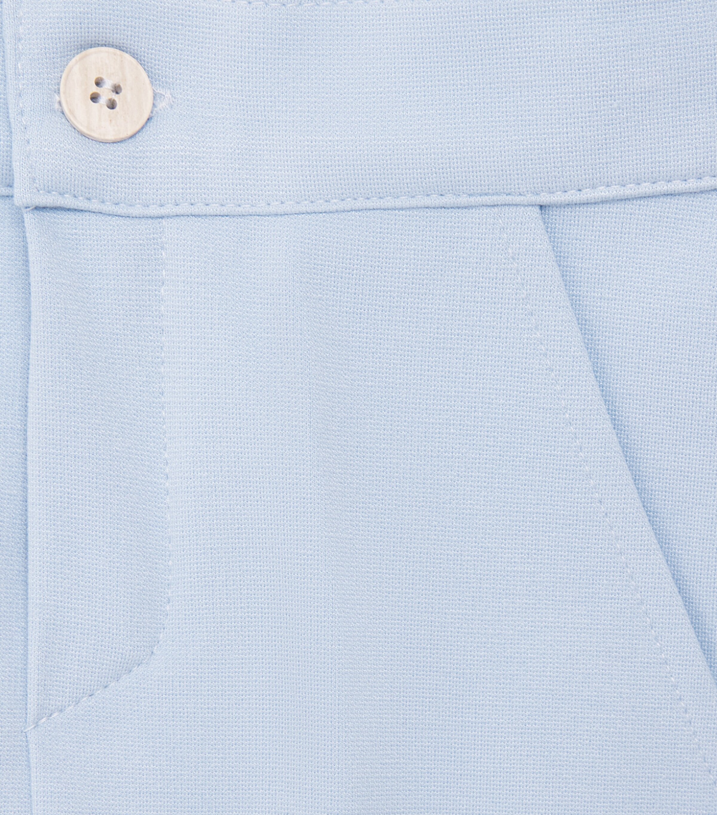 Bimbalo Woven Button-Up Trousers (1 Month-4 Years) Pale Blue Image 3