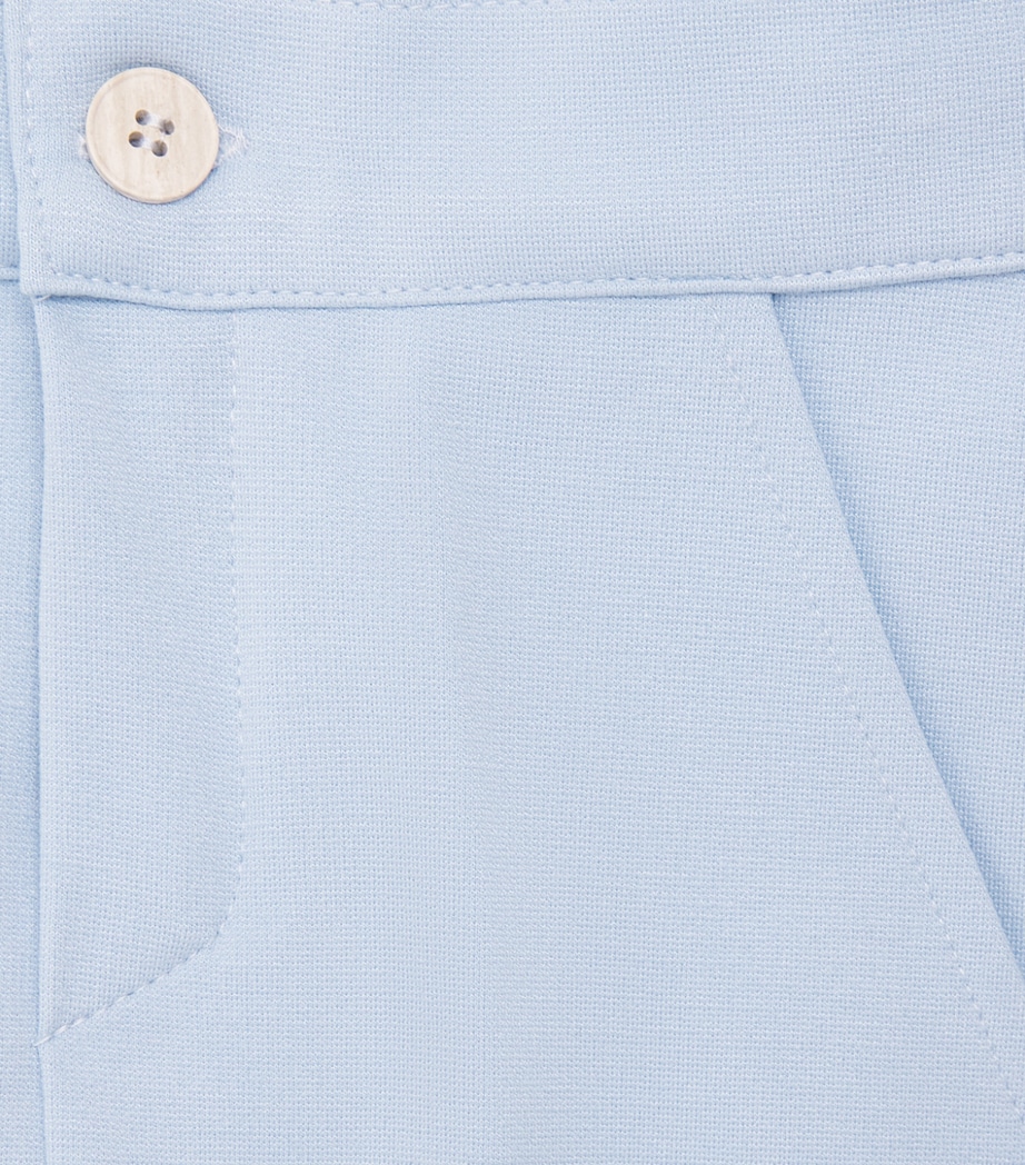 Bimbalo Woven Button-Up Trousers (1 Month-4 Years) Pale Blue Image 3