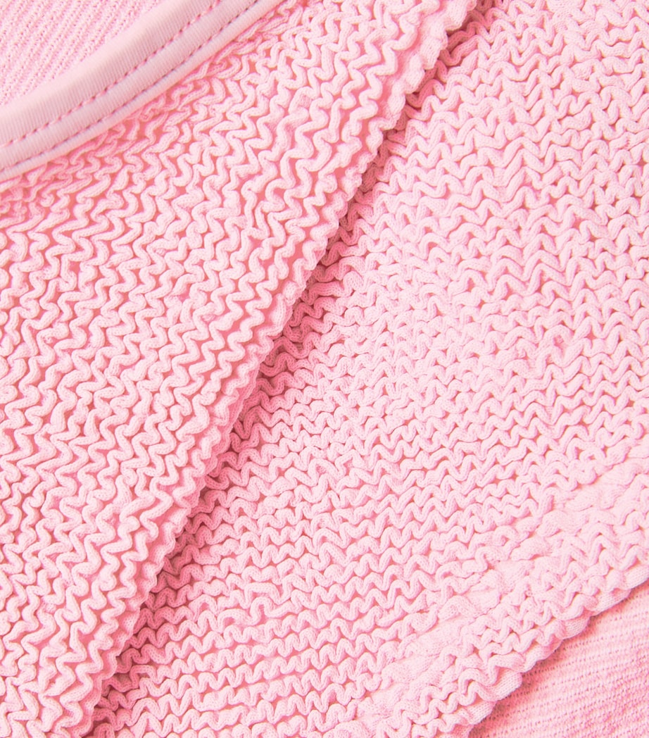 Hunza G Womens Pamela Swimsuit Ballet Pink Image 4