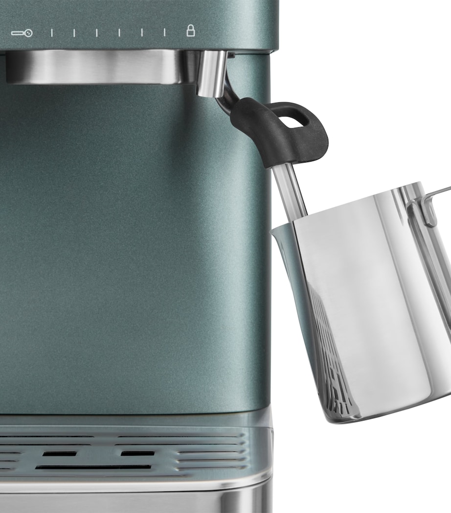 KitchenAid Semi Automatic Espresso Machine with Burr Grinder Juniper Image 7