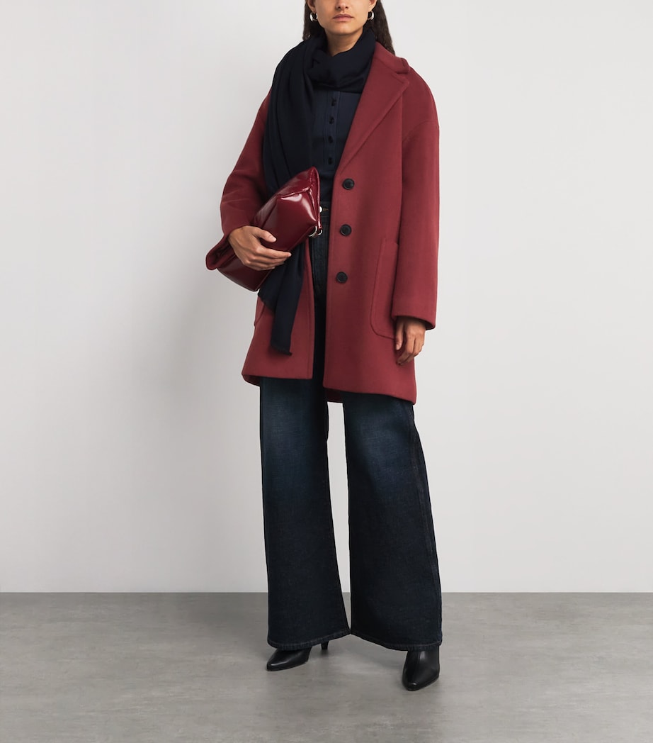 Wool Coat BORDEAUX Image 2