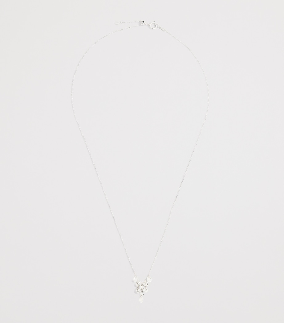 White Gold and Diamond Céleste Necklace WHITE GOLD Image 3