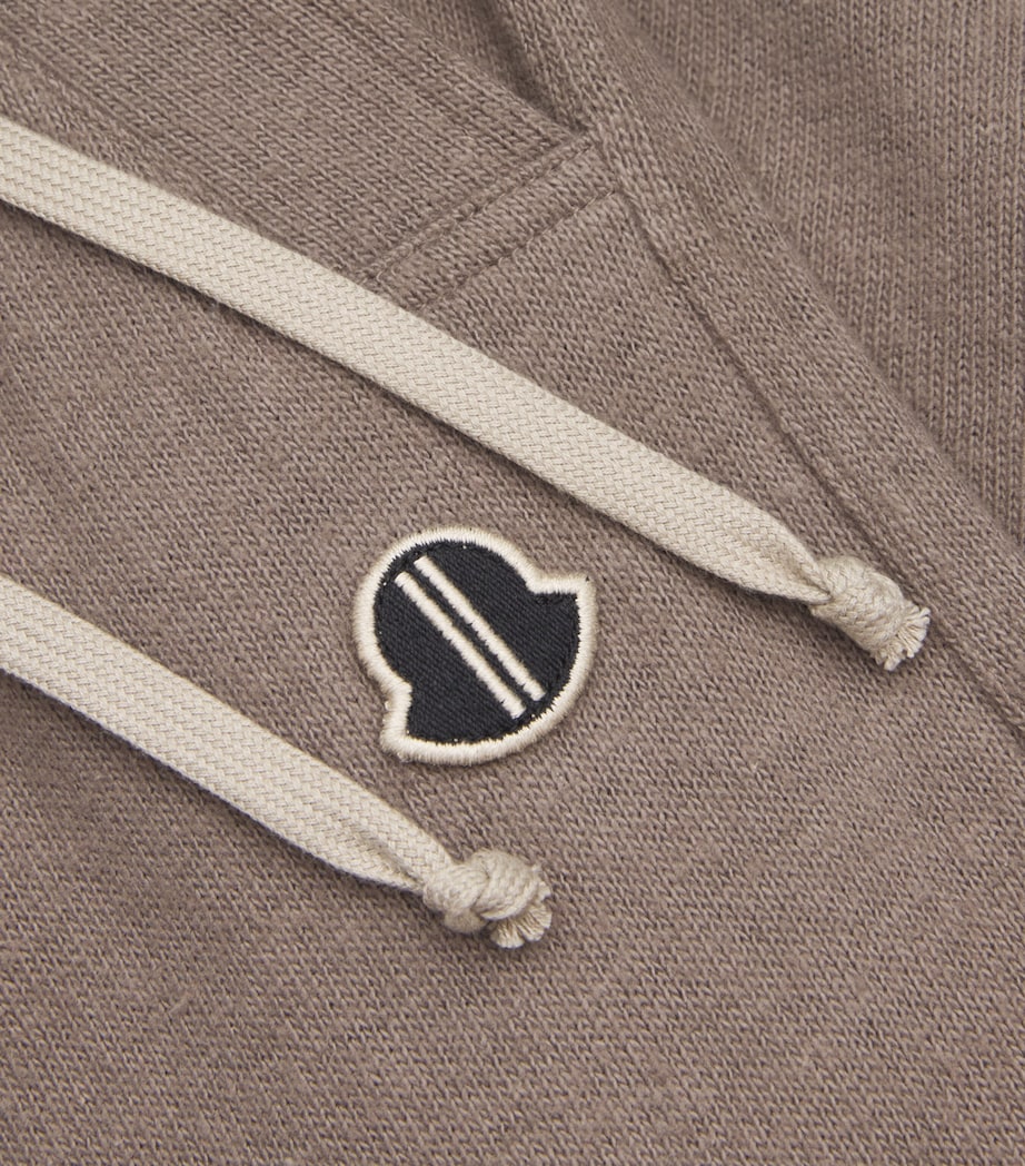 x Moncler Cotton Wide-Leg Trousers 25U/DUST Image 5