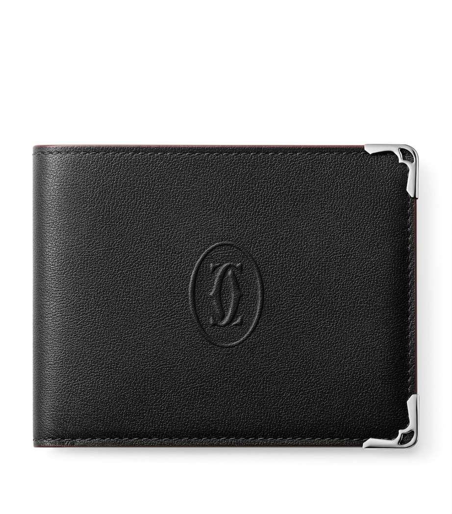 Cartier Leather Must Card Holder Black Image 1