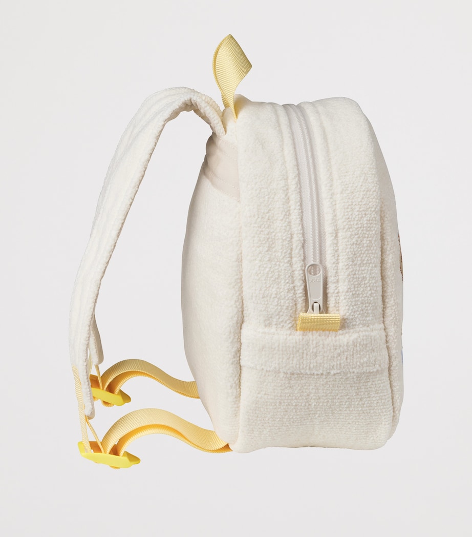 Miki House Cotton Chenille Bear Backpack Image 2