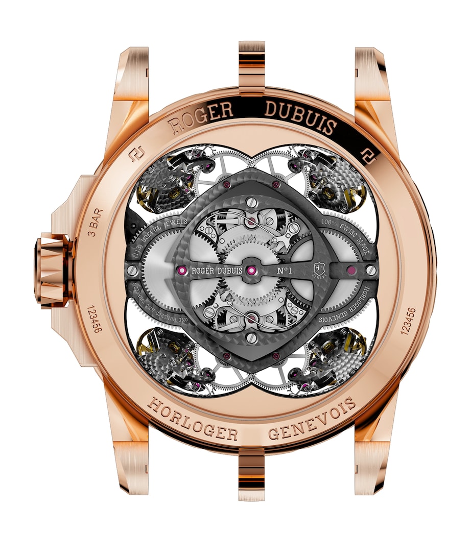 Roger Dubuis Rose Gold Excalibur Spider Monobalancier Watch 45mm Gold Image 2