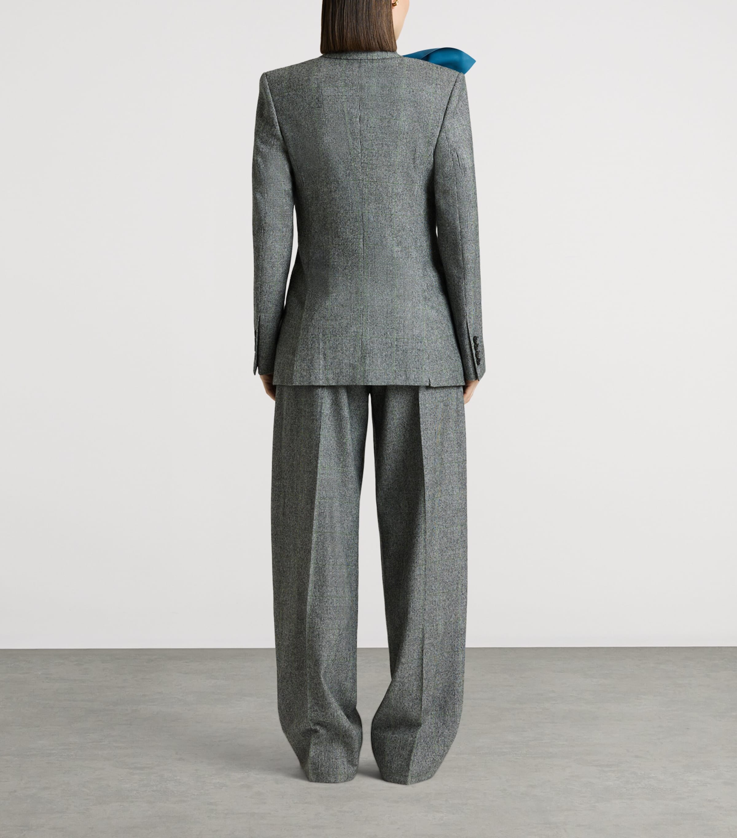 Givenchy Womens Wool Double-Breasted Blazer Image 5
