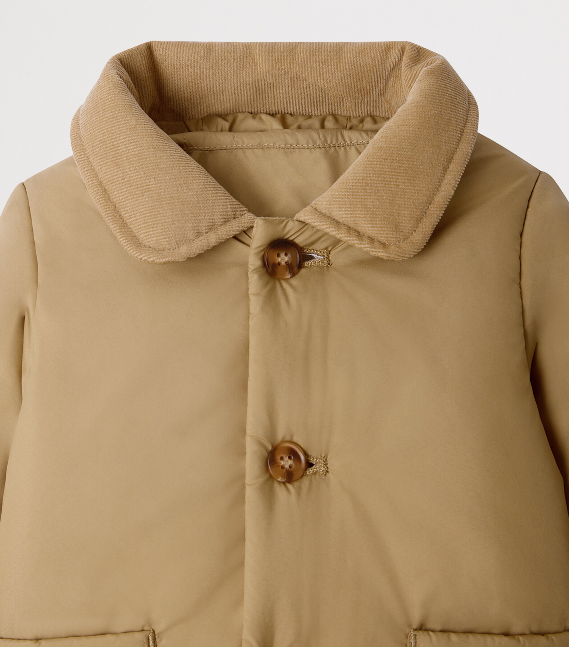 Bonpoint Water-Repellent Josephine Jacket (6-12 Months) Camel Image 3